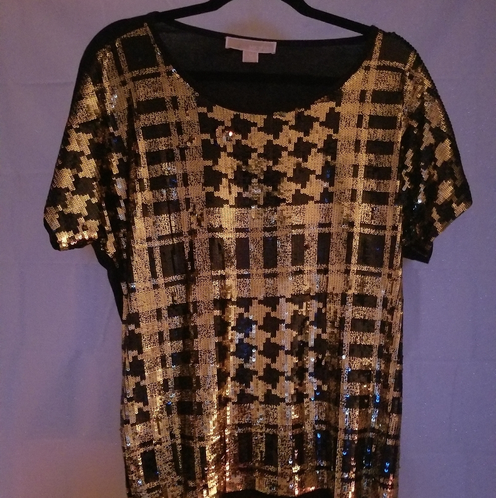 Michael Kors Sequin Top